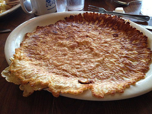 Big honkin' German pancake