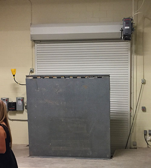 West Texas Food Bank's Midland Facility - Loading Dock