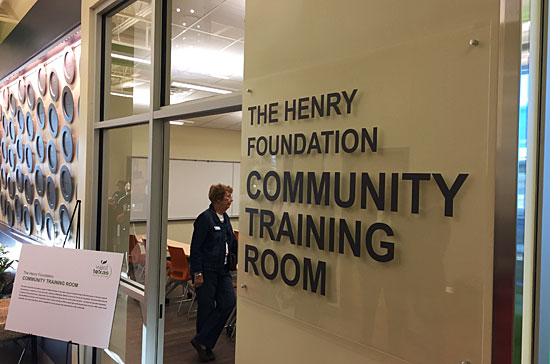 West Texas Food Bank's Midland Facility - Training Room
