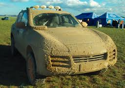 Photo of a seriously dirty car