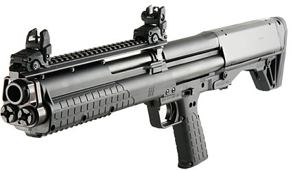 The Kel-Tec KSR shotgun