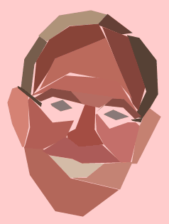 Photo of me, polygonized