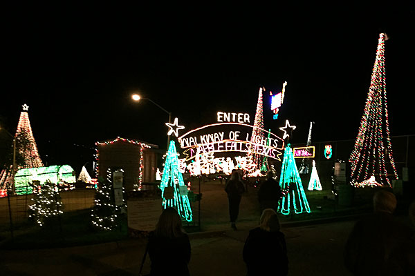 Marble Falls Walkway of Lights