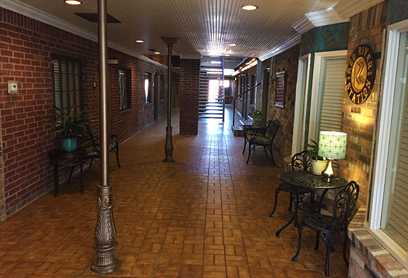 Photo - Red River Station Inn 1st floor hallway