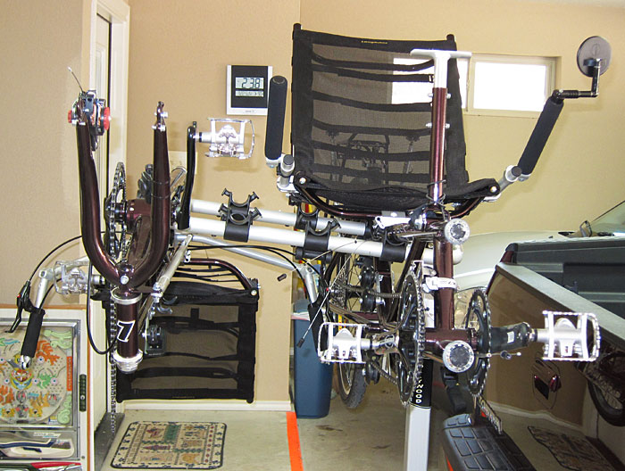 Photo of bike on rack