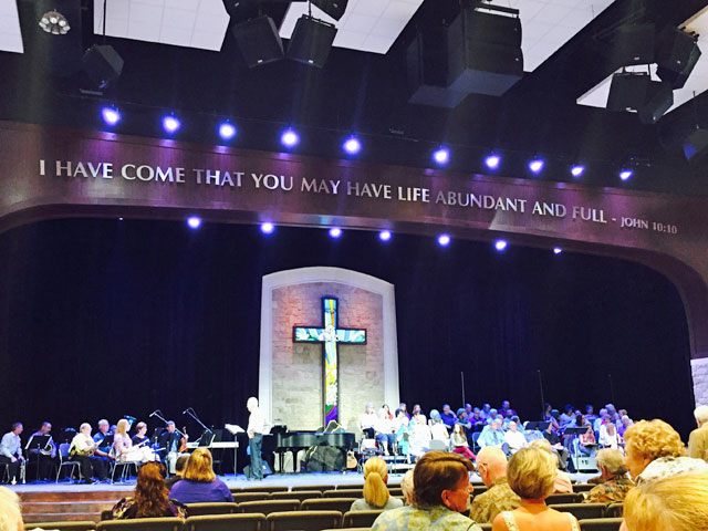 New worship center at 1st Baptist Marble Falls