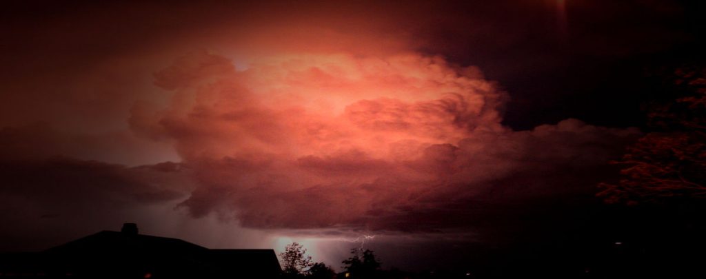 Photo: Stormy night