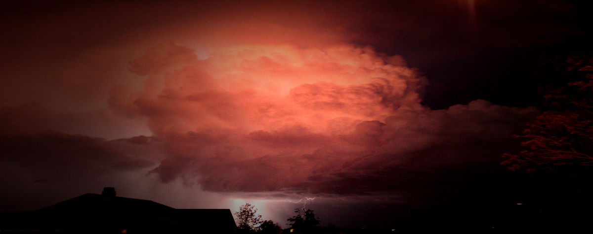 Photo: Stormy night