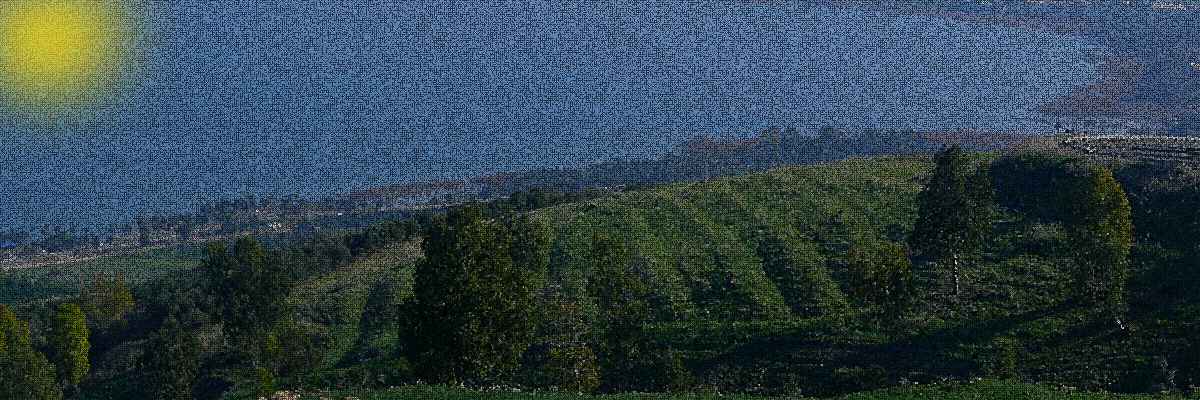 Image: Conceptualized Sea of Galilee