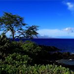 View of Molokini from Wailea, Maui, Hawaii