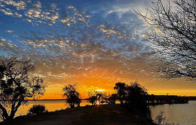 Photo: Sunrise over Lake LBJ