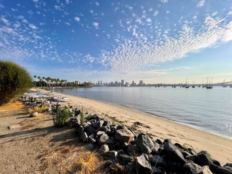 Photo: San Diego Bay as viewed from Coronado, California