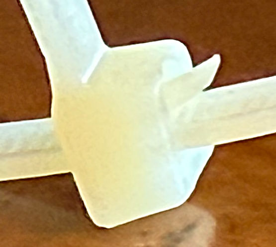 Closeup - reusable zip tie