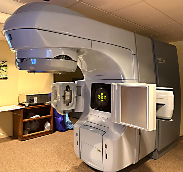 Photo: Varian Clinac iX linear accelerator