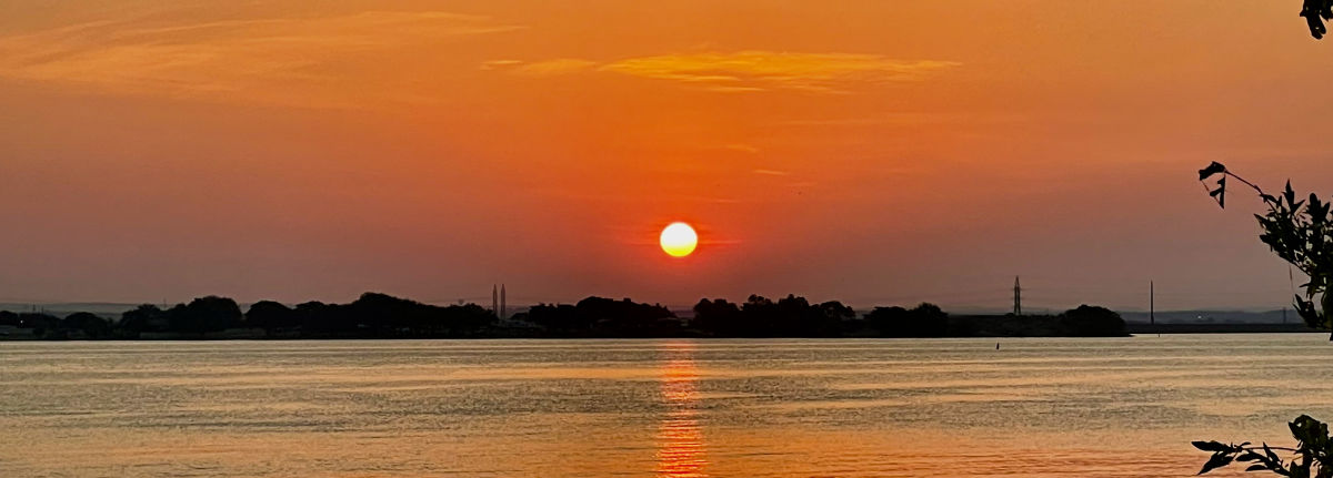 Photo - Sunset over the lake