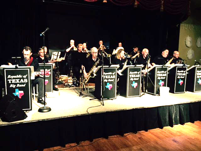 Photo: Republic of Texas Big Band performing at the Lakeway Activity Center, Lakeway, TX