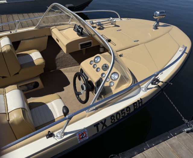 Photo - Speedboat built for and owned by President Lyndon Johnson