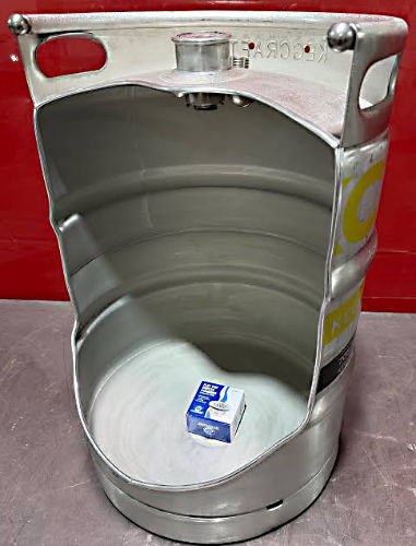 Photo: beer keg urinal