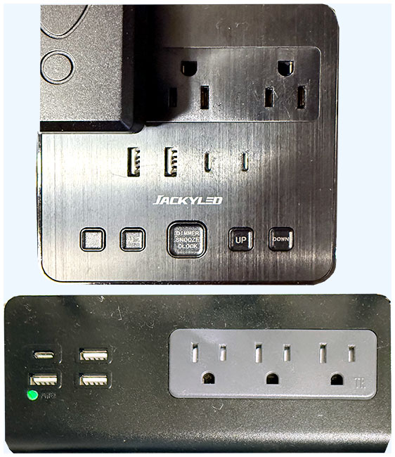 Photo: Emigrant Boutique Hotel - bedside charging stations in Suite #1