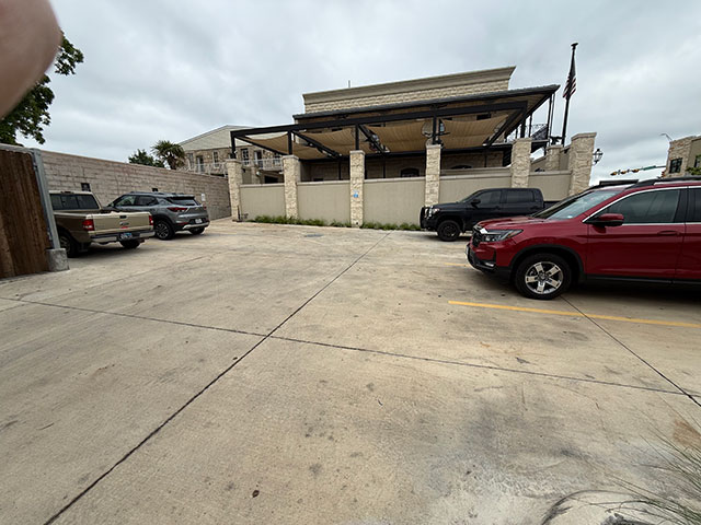 Photo: Emigrant Boutique Hotel parking lot