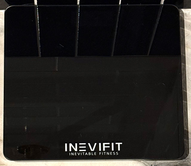 Photo: Emigrant Boutique Hotel - Inevifit scale in bathroom in Suite #1