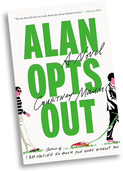 Book cover: Alan Opts Out - Courntey Maum