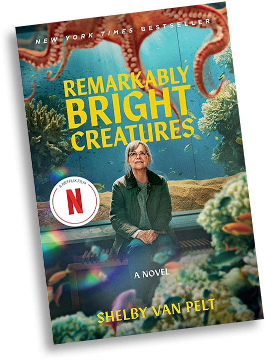 Book cover: Remarkably Bright Creatures - Shelby Van Pelt