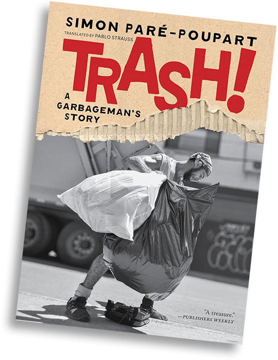 Book cover: Trash! - Simon Paré-Poupart