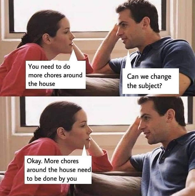 Meme: Can we change the subject?